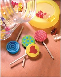 Haba wooden toy lollipops colorful - Biofino set for play kitchen