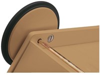 Haba wooden doll stroller - natural adjustable handle sustainable-3