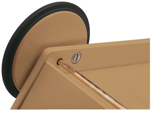 Haba wooden doll stroller - natural adjustable handle sustainable-3
