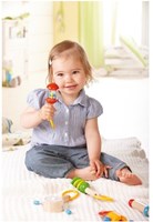 Haba musical instrument rattle stick wooden toddler toy colorful-2