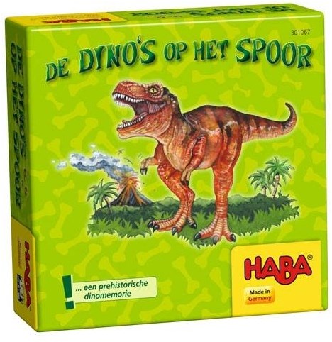 Haba game dinosaurs on the trail memory game for kids from 5 years