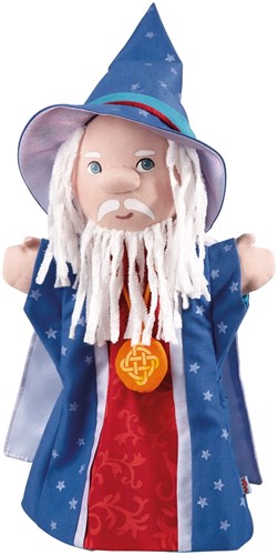 Haba hand puppet wizard magical toy for role play and imagination