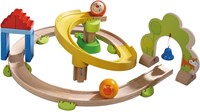 Haba marble run toy - Kullerbü spiral track starter set wooden marble run