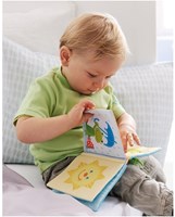 Haba fabric baby book Magic Frog - interactive sensory book for babies-2