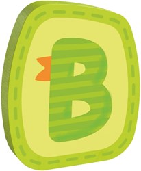 HABA Wooden letter B
