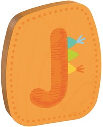 HABA Wooden letter J