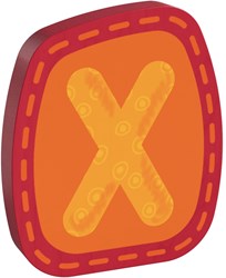HABA Wooden letter X