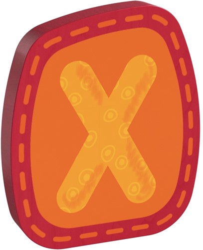 HABA Wooden letter X