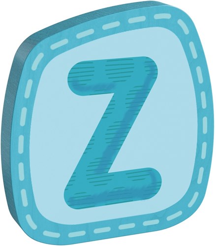 Haba wooden letter Z nursery decoration wood