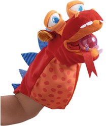 Haba hand puppet wolverine - puppet theater monster toy - creative play