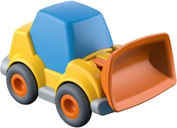 Haba Kullerbü toy wheel loader - durable wooden vehicle