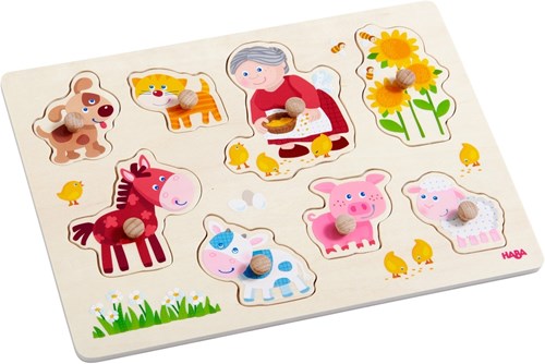 HABA Jigsaw Puzzle Grandma Linda's animals