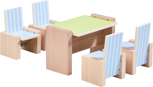 HABA Little Friends - Doll's house furniture Dining room