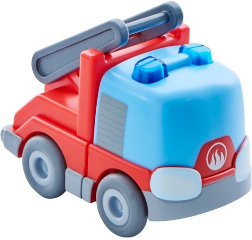 Haba toy fire truck - ladder vehicle - Kullerbü - red