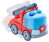 Haba toy fire truck - ladder vehicle - Kullerbü - red-2