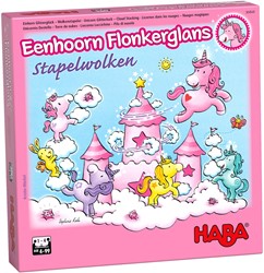 HABA Unicorn Sparkle - Stacking clouds