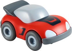 Haba toy car - Red sports car Kullerbü racetrack accessory