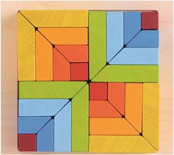 Haba building blocks - creative wooden block set Color Fun 3D toy
