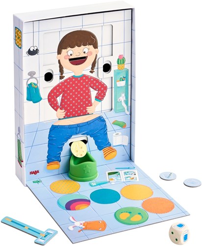 Haba toddler game - Potty training - educational board game 2+-2