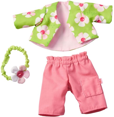 Haba doll clothing set flower magic 30 cm - colorful outfit for dolls