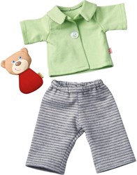 Haba doll clothing set Good Night 30 cm - pajamas and teddy bear