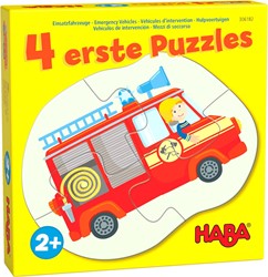 HABA 4 first puzzles - Emergency vehicles
