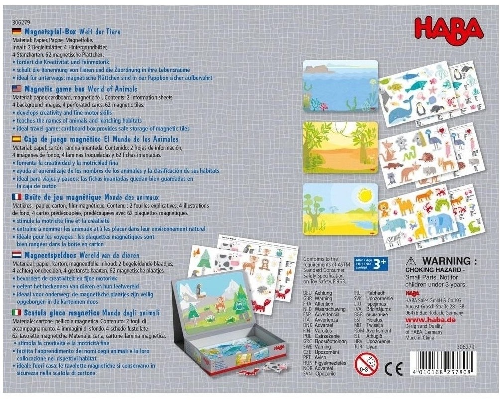 HABA game box World of animals