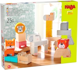 HABA Wooden building blocks Animal Parade - 25 pieces