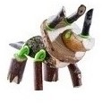 HABA Terra Kids - Connectors - Dinosaur construction set