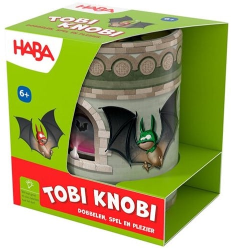 Haba !!! Spel - Dobbelbeker - Tobi Knobi (NL = F 2010890002 - DE 2010890001) (DE/E/F/NL/IT/ES)