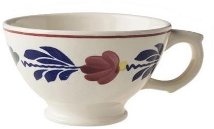 Boerenbont ceramic bowl with handle 13cm set of 4 tableware