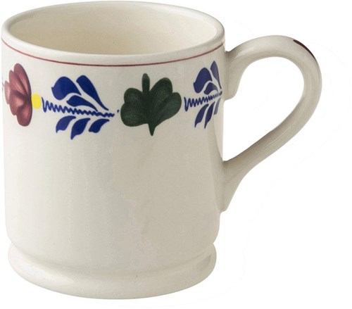 Boerenbont mug set ceramic Mazagran 0.33L 6 pieces nostalgic