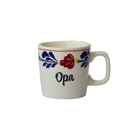 Boerenbont mug set 230ml Grandpa 6 pieces ceramic tableware