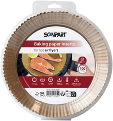 Scanpart Airfryer bakpapier dia 20cm 100 stuks