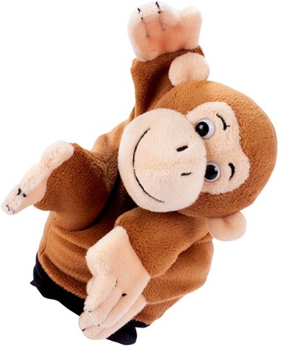 Beleduc monkey hand puppet plush toy - hand puppet for children