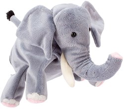 Beleduc elephant hand puppet deluxe - plush hand puppet for kids