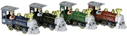 Goki classic locomotive toy train with light and sound 15 cm
