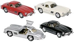 Goki Mercedes-Benz 300SL toy car metal 1:36 retro model