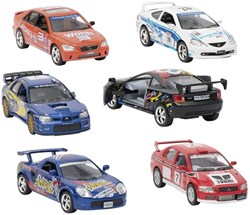 Goki street racers die-cast toy cars 1:36 metal 12.5 cm