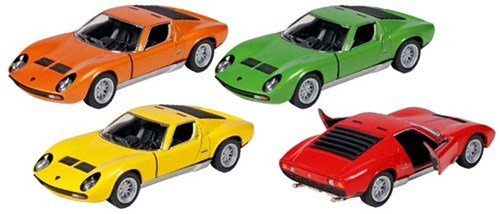 Goki Lamborghini toy car Miura P400 SV 1971 - classic model
