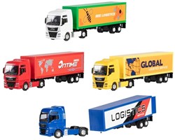 Goki toy truck MAN TGX 1:64 multicolor model car