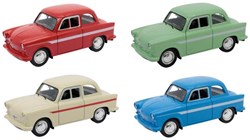 Goki car Trabant P50 die-cast 1:38 classic toy model