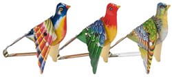 Goki toy singing bird colorful with mechanical sound and wings