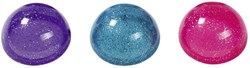 Goki Glitter Plopper toy jumping popper transparent