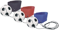 Goki football toy with wristband and string - mini ball