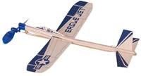 Goki wooden glider Eagle Jet toy airplane