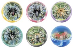 Goki bounce ball 3D spider kids toy ball