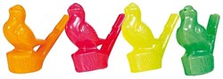 Goki bird water whistle - colorful plastic toy