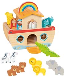 Goki wooden dollhouse Noah's Ark - educational toy set