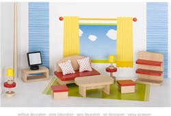 Goki 51716 dollhouse accessory Furniture set